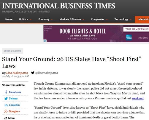 IBT Shoot First Headline