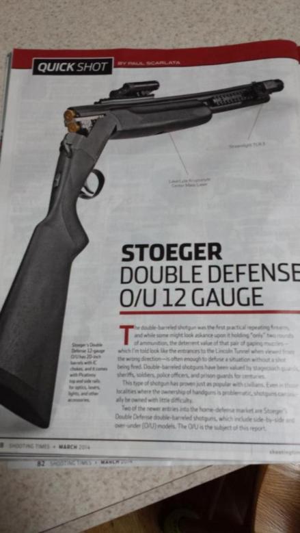 Stoeger Double Defense Shotgun