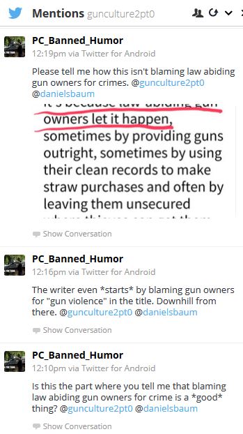 Dan Baum Twitter Comments 1