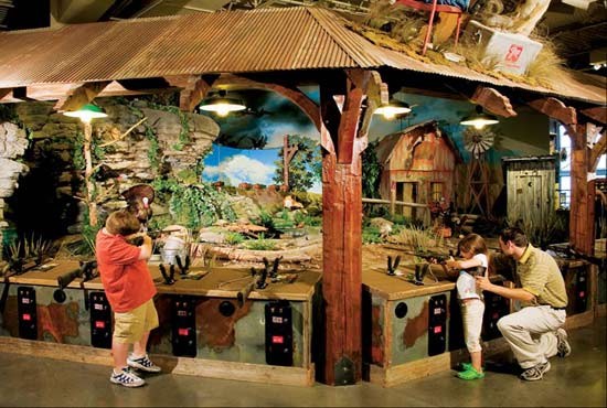 Uncle Bucks Cabin Shooting Gallery